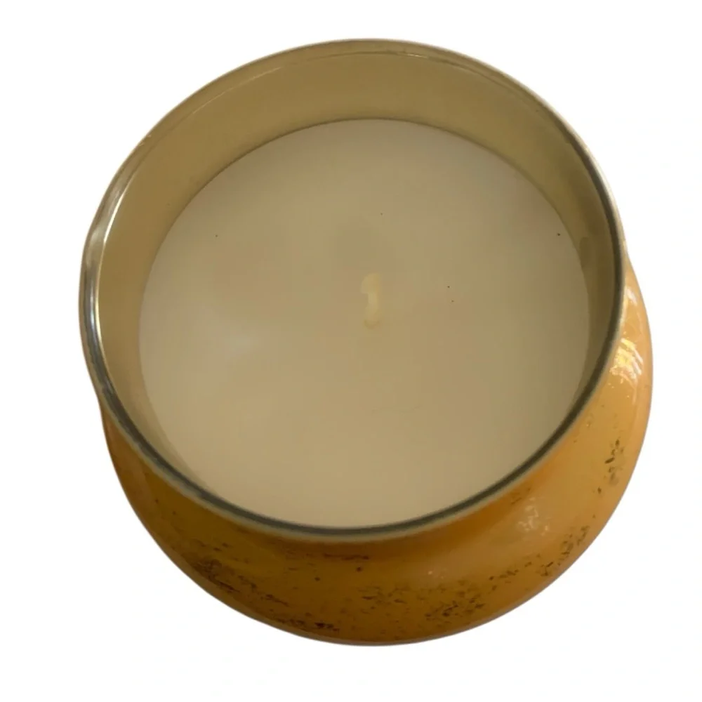 Capri Blue Iridescent 8oz Pumpkin Dulce Fall Holiday Warm Cozy Candle Bakery